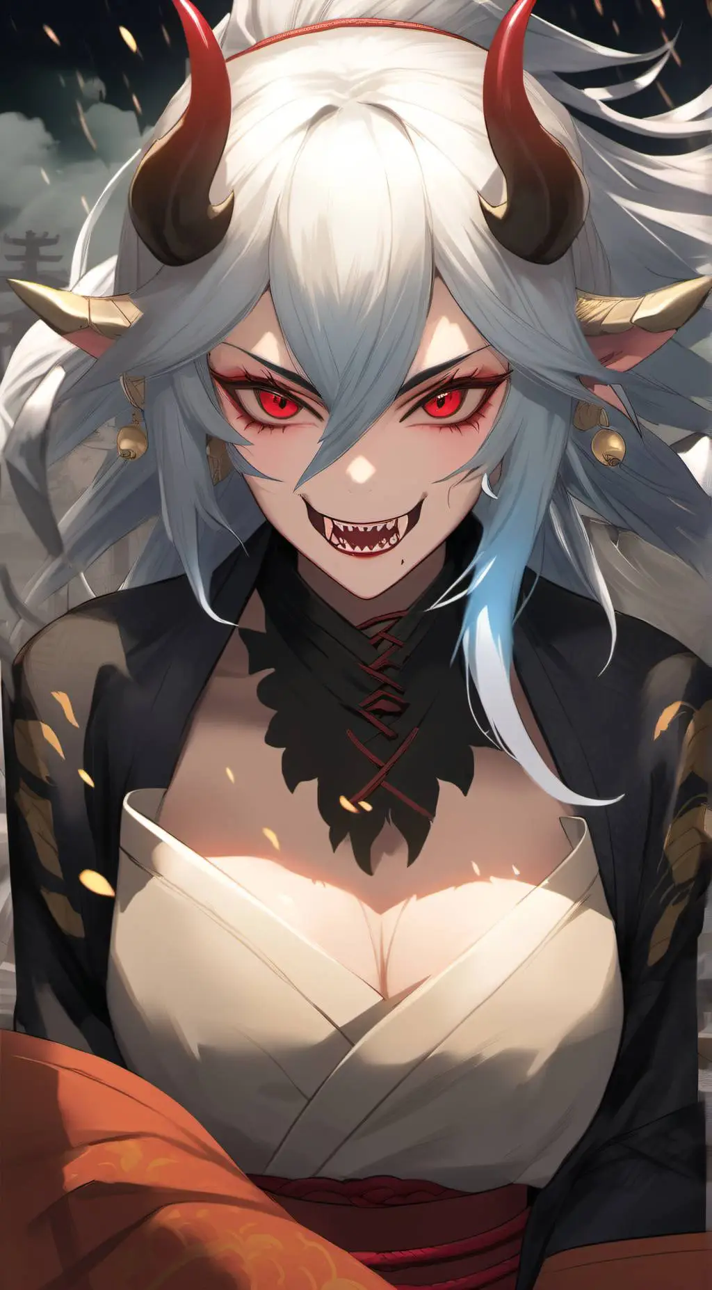 ai character: Ibaraki Doji background