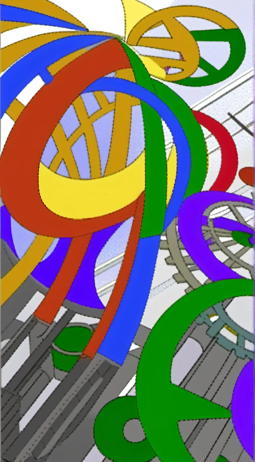 ai character: the fat machine background