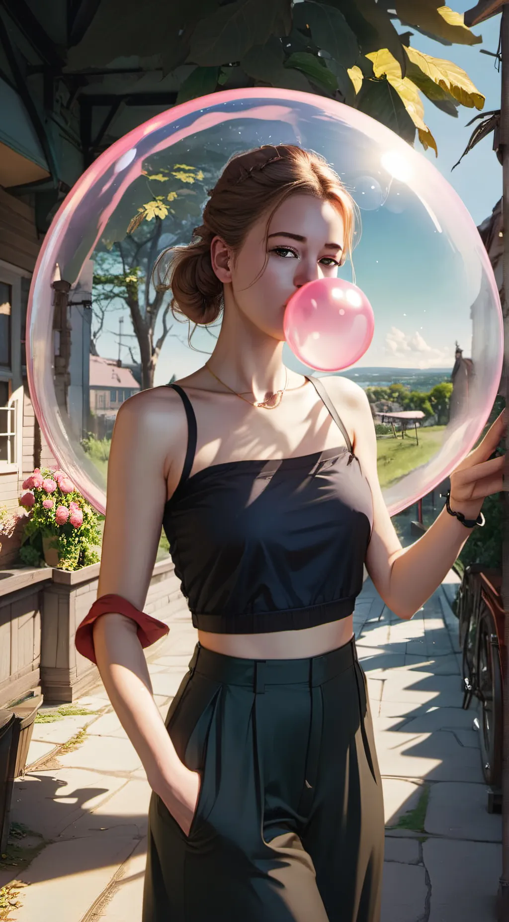 ai character: celina background