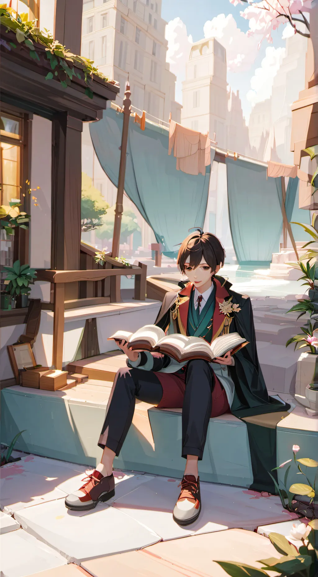 ai character: daniel background