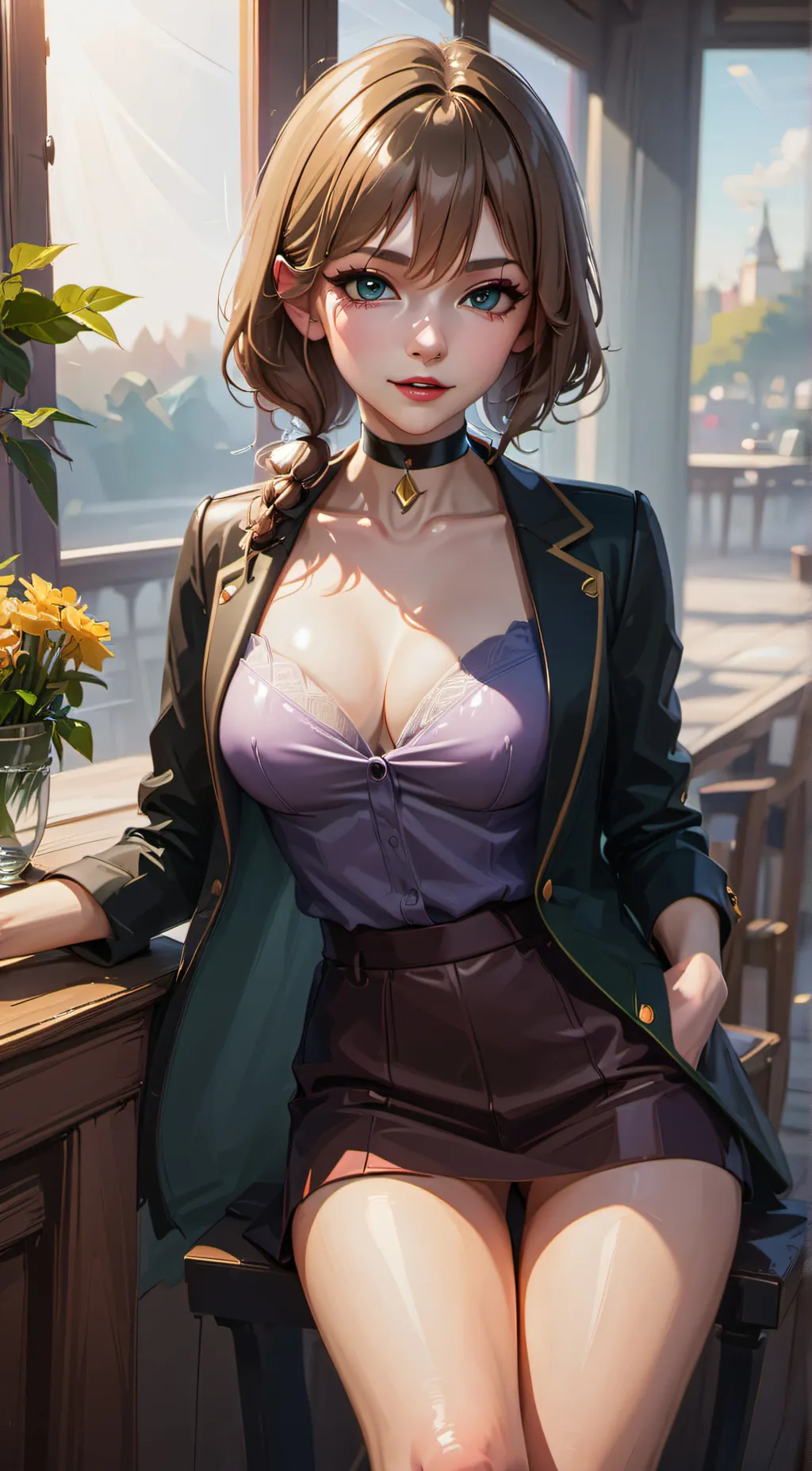 ai character: Peggy background