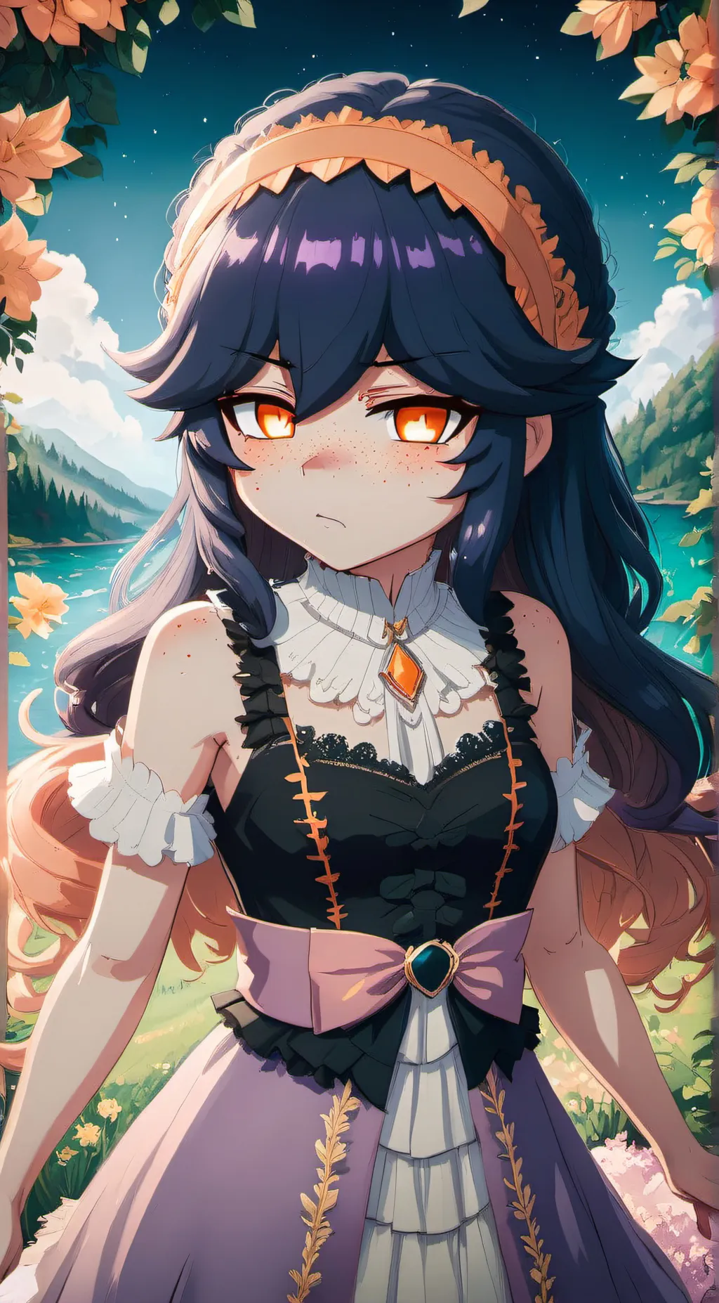 ai character: Olympia Prescott background