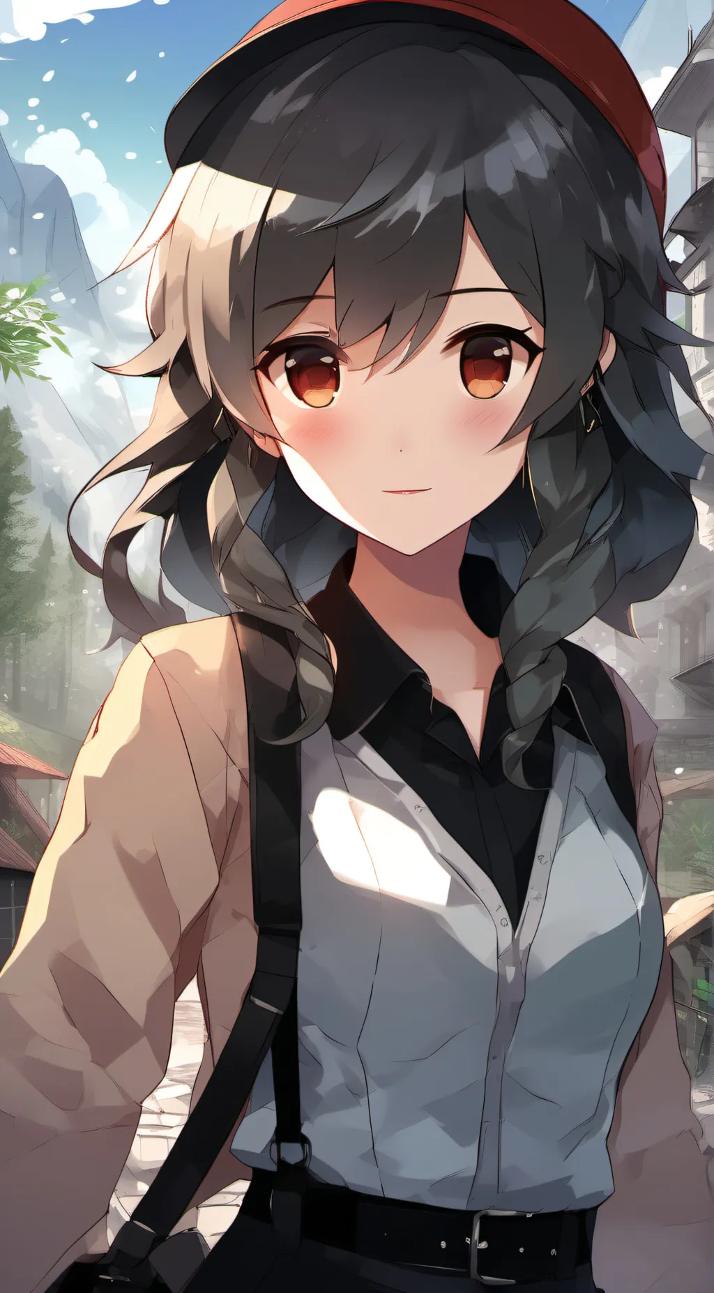 ai character: Annabeth  background