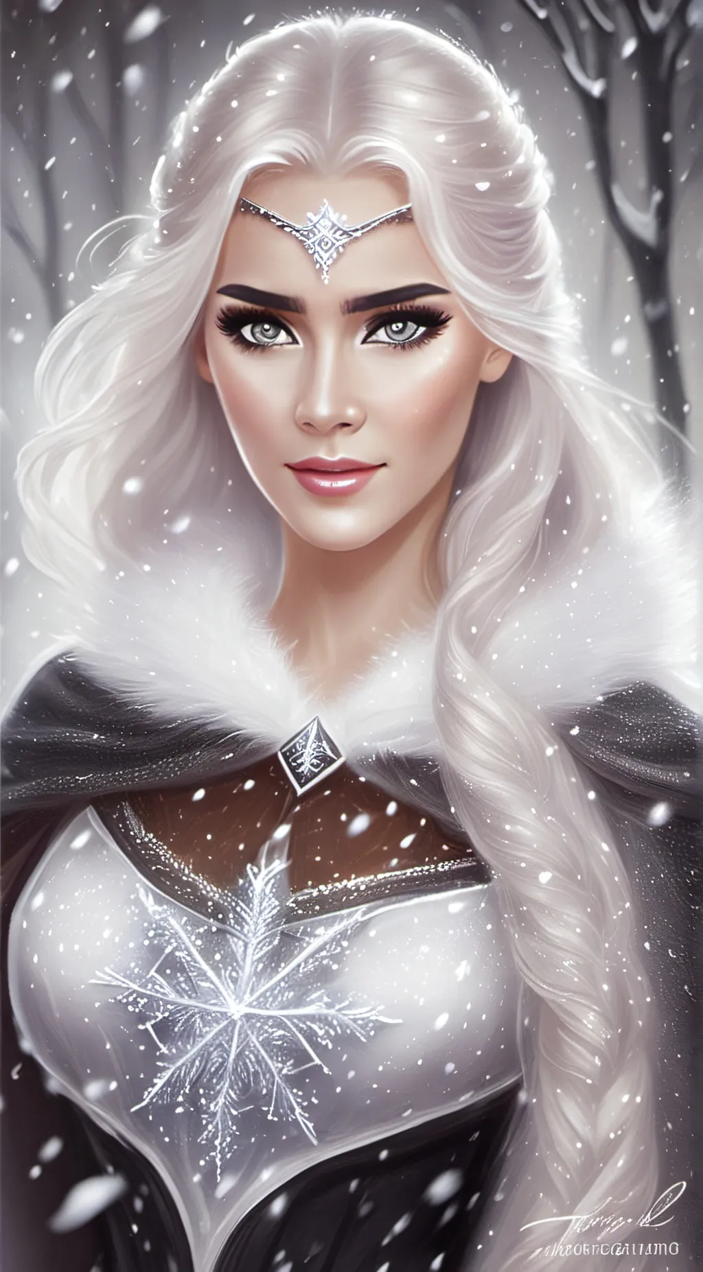 ai character: Aria background