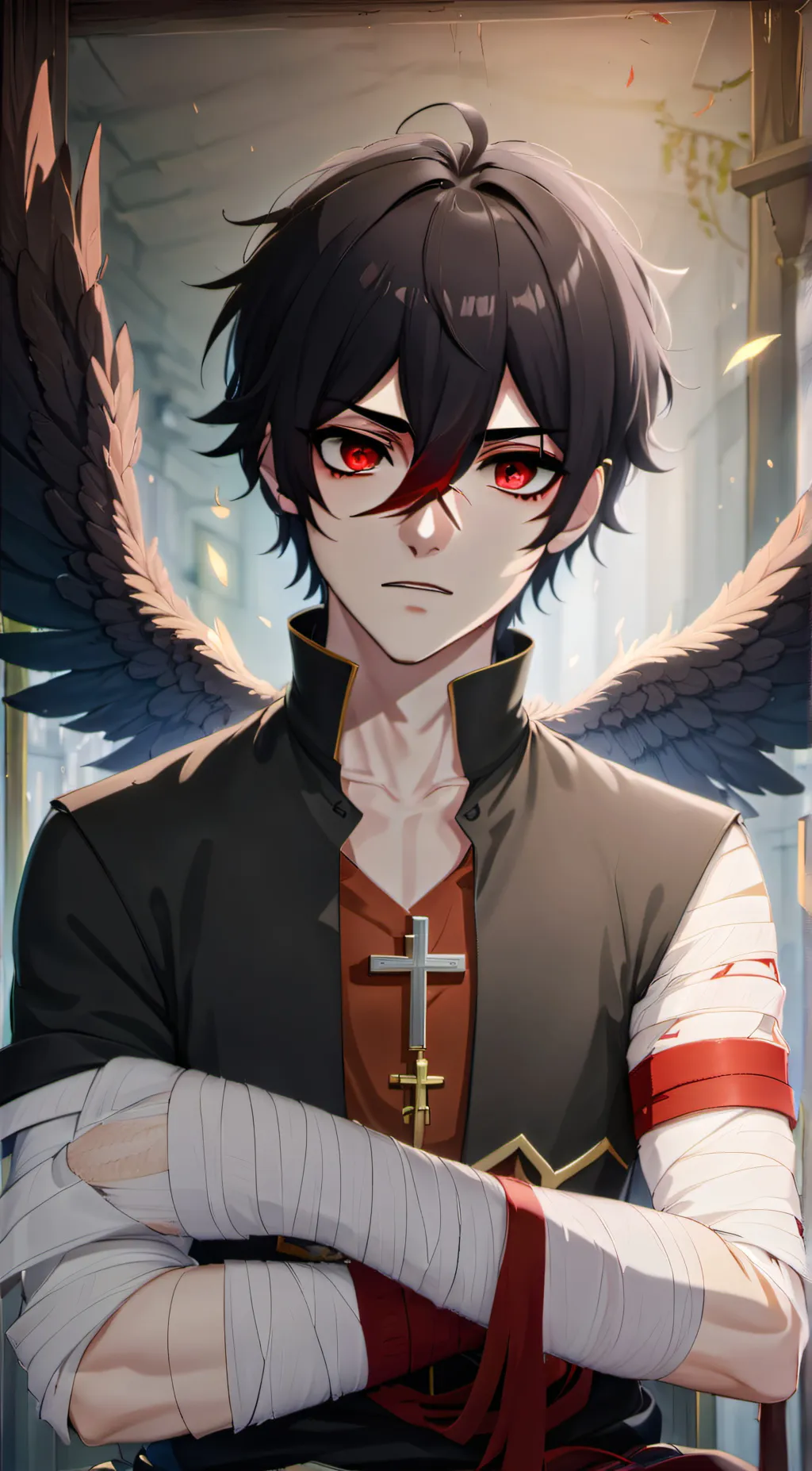 ai character: Adrian background