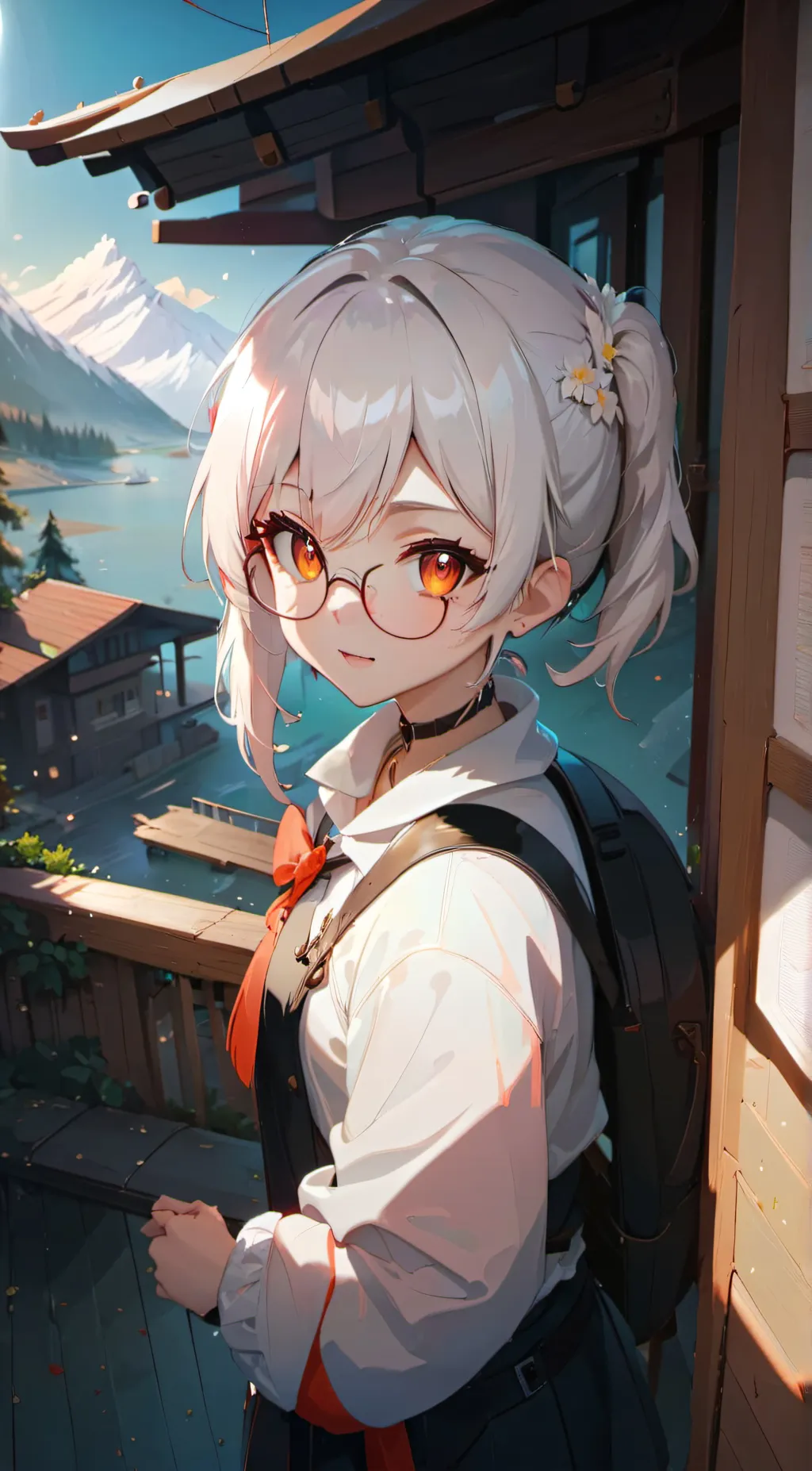 ai character: Korea  background
