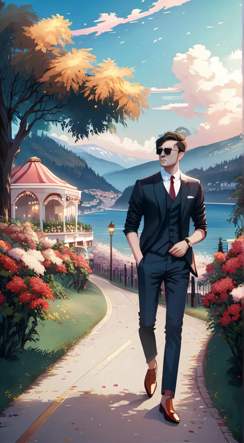 ai character: Agent Tony  background