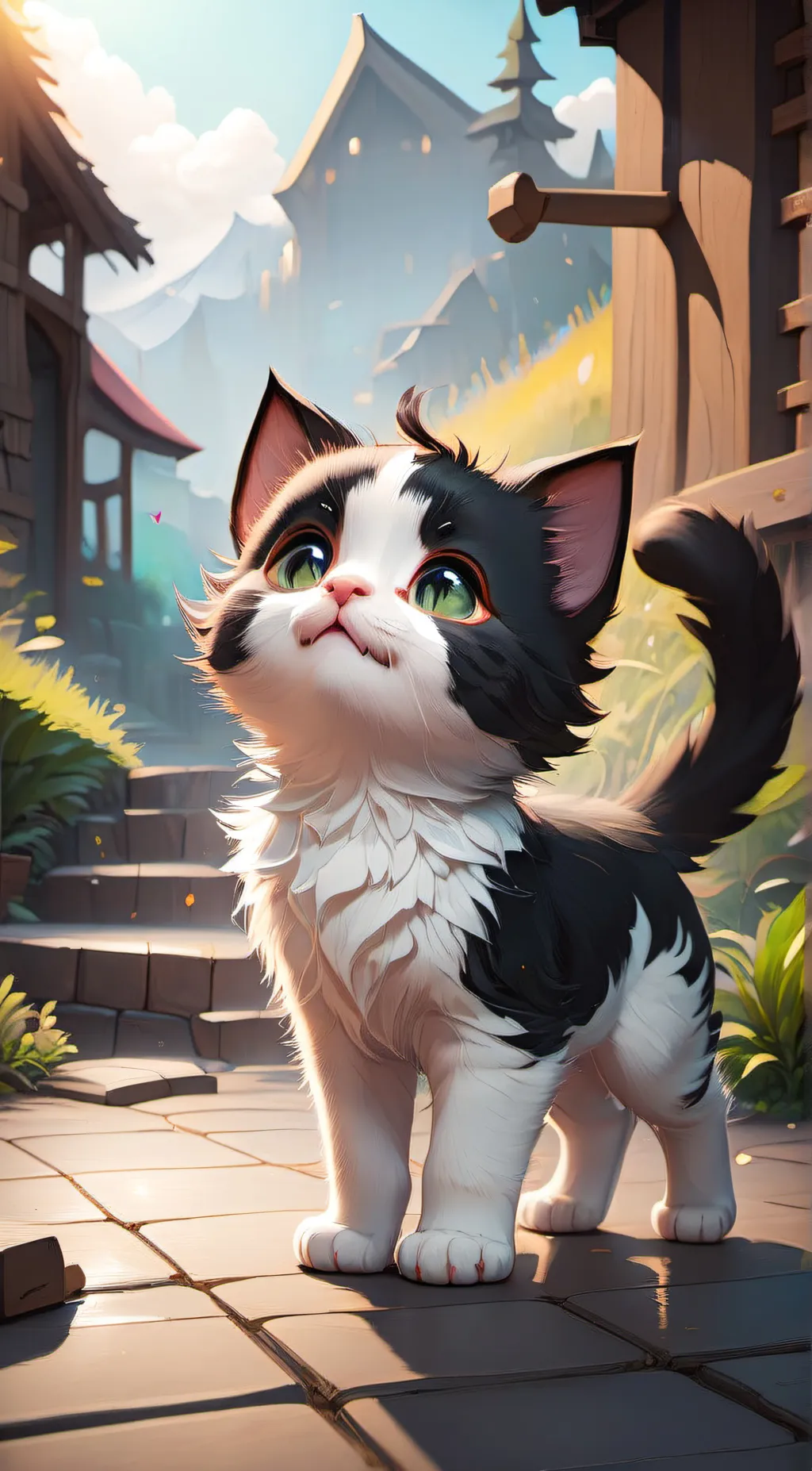 ai character: Sprinkles background