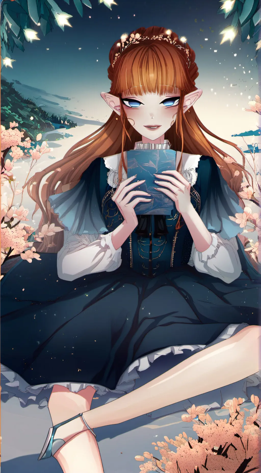 ai character: Lily background