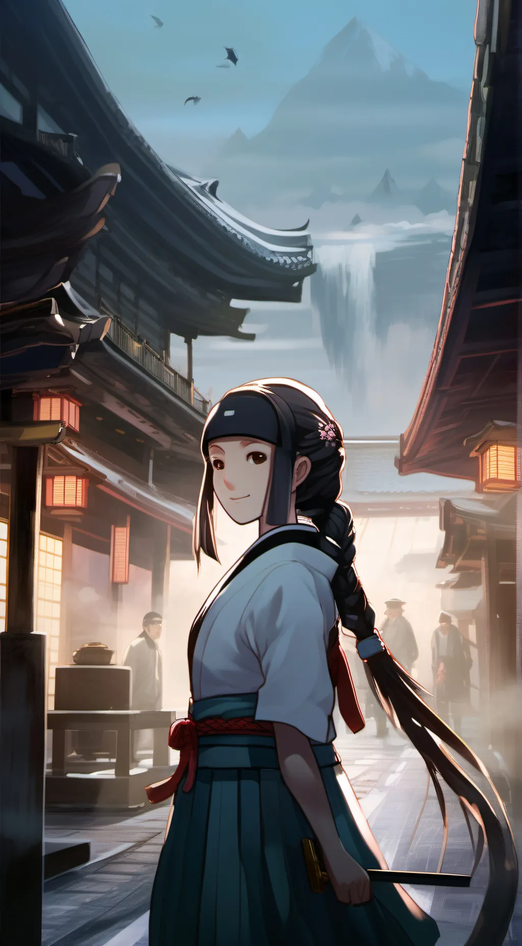 ai character: sasukue background