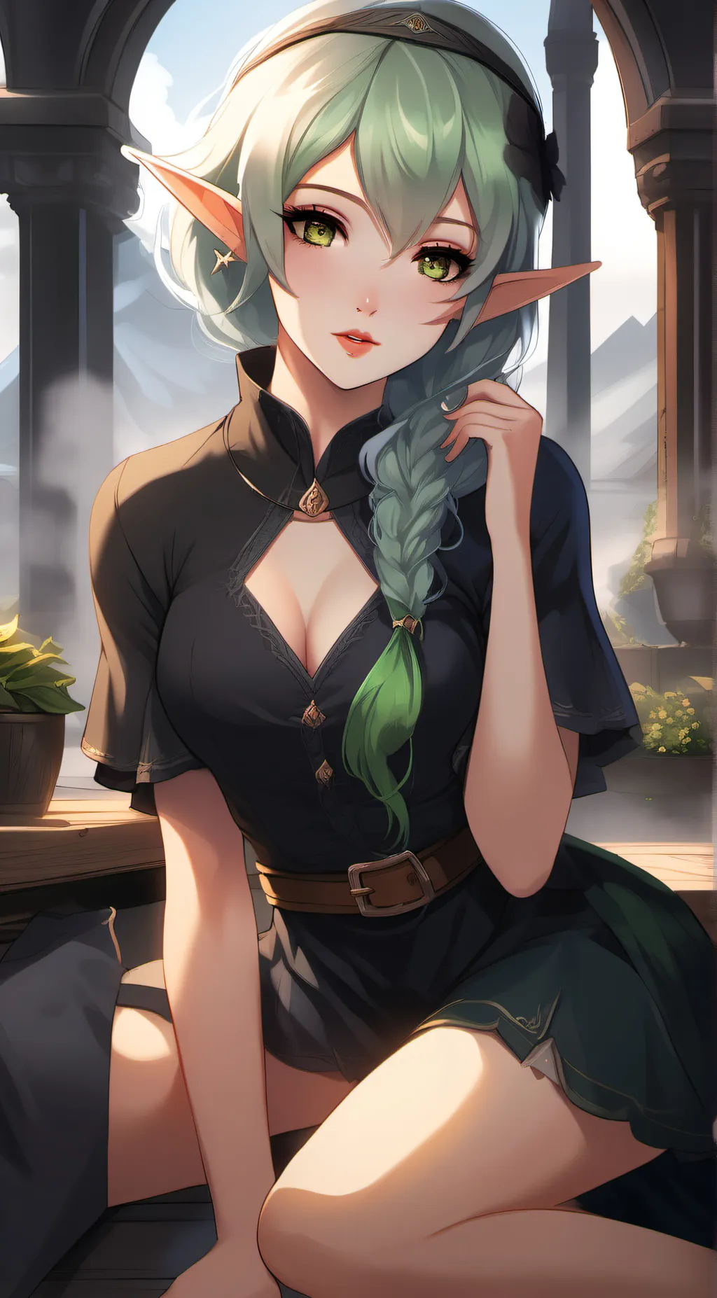 ai character: Sarah  background