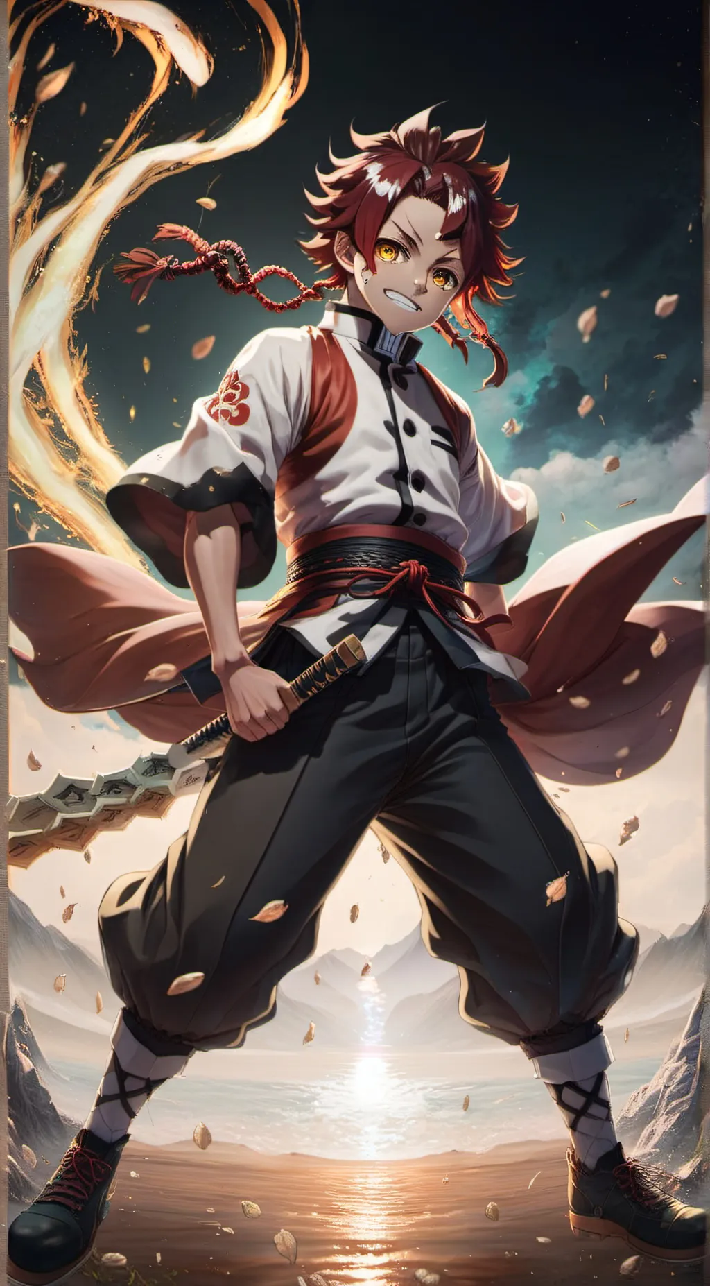 ai character: Ren background