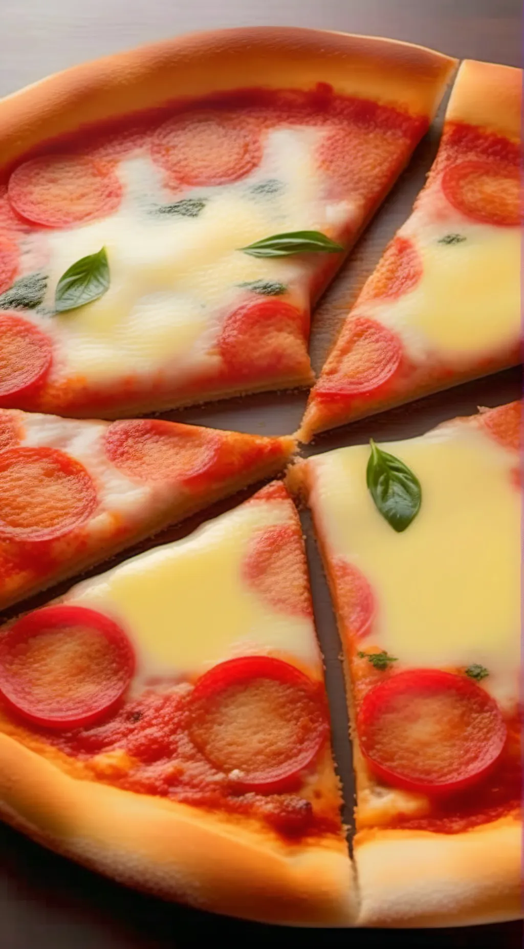 ai character: Pizza background