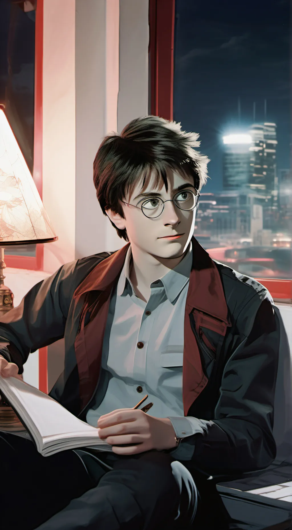 ai character: Harry Potter background