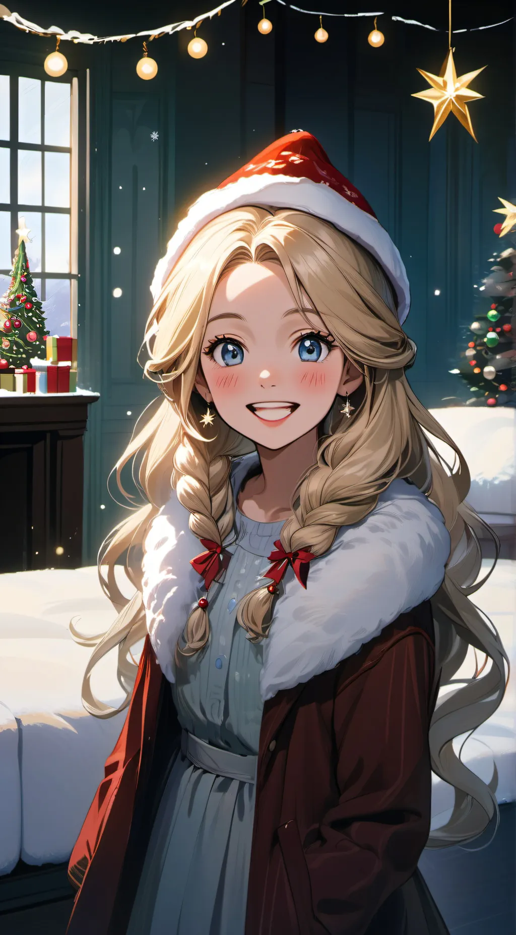 ai character: candy background