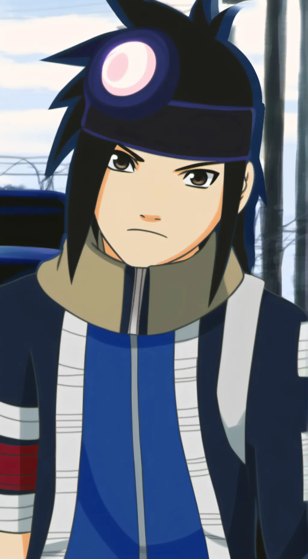 ai character: Sasuke uchia  background