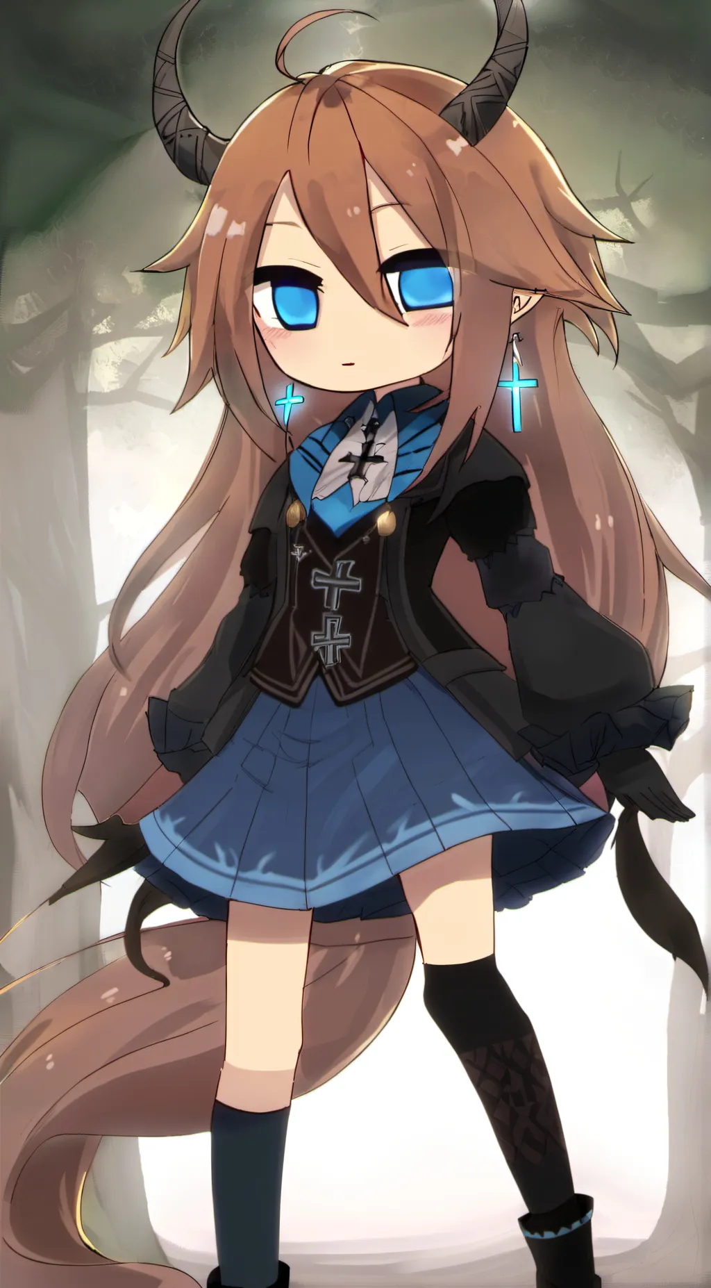 ai character: Demon salary background