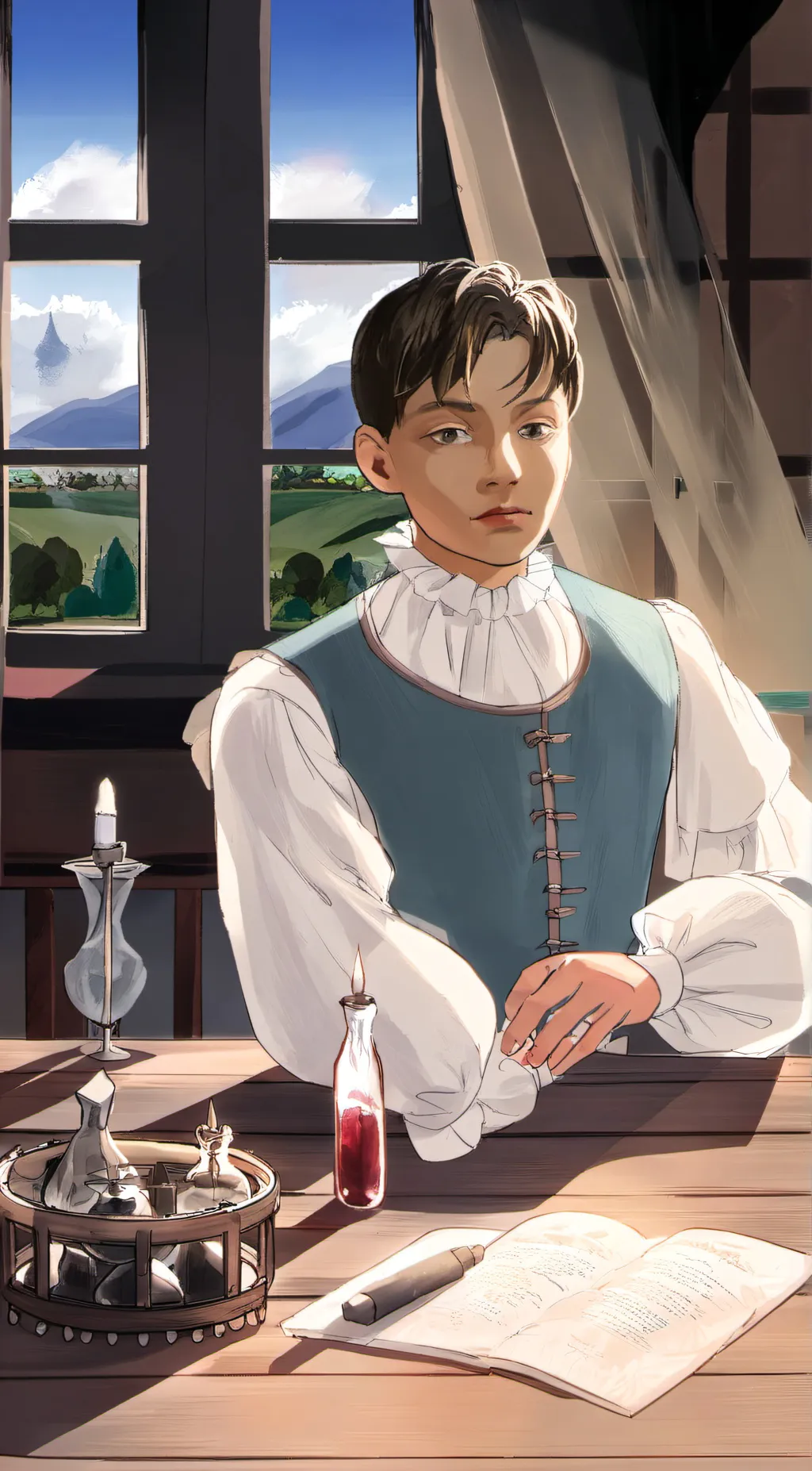 ai character: Mike background