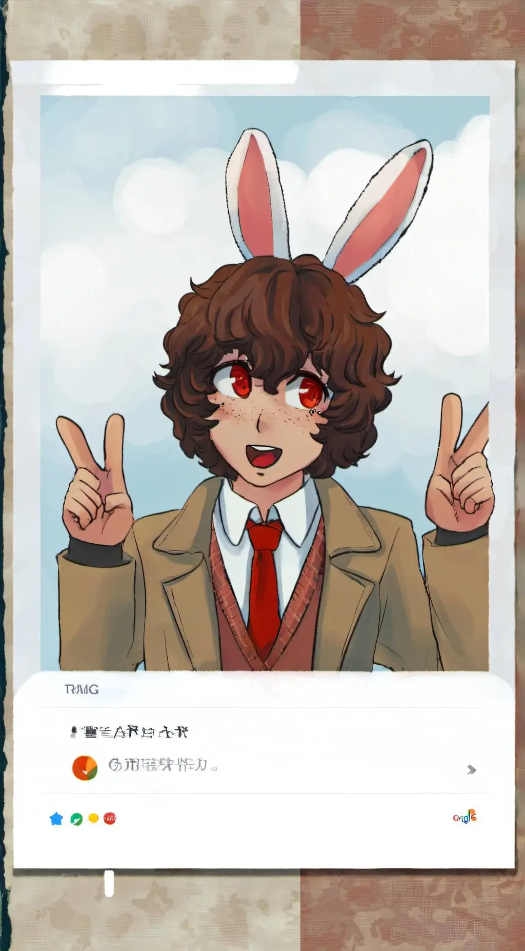 ai character: S@m background
