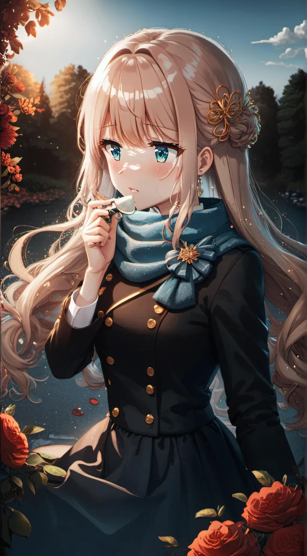 ai character: hanajima background