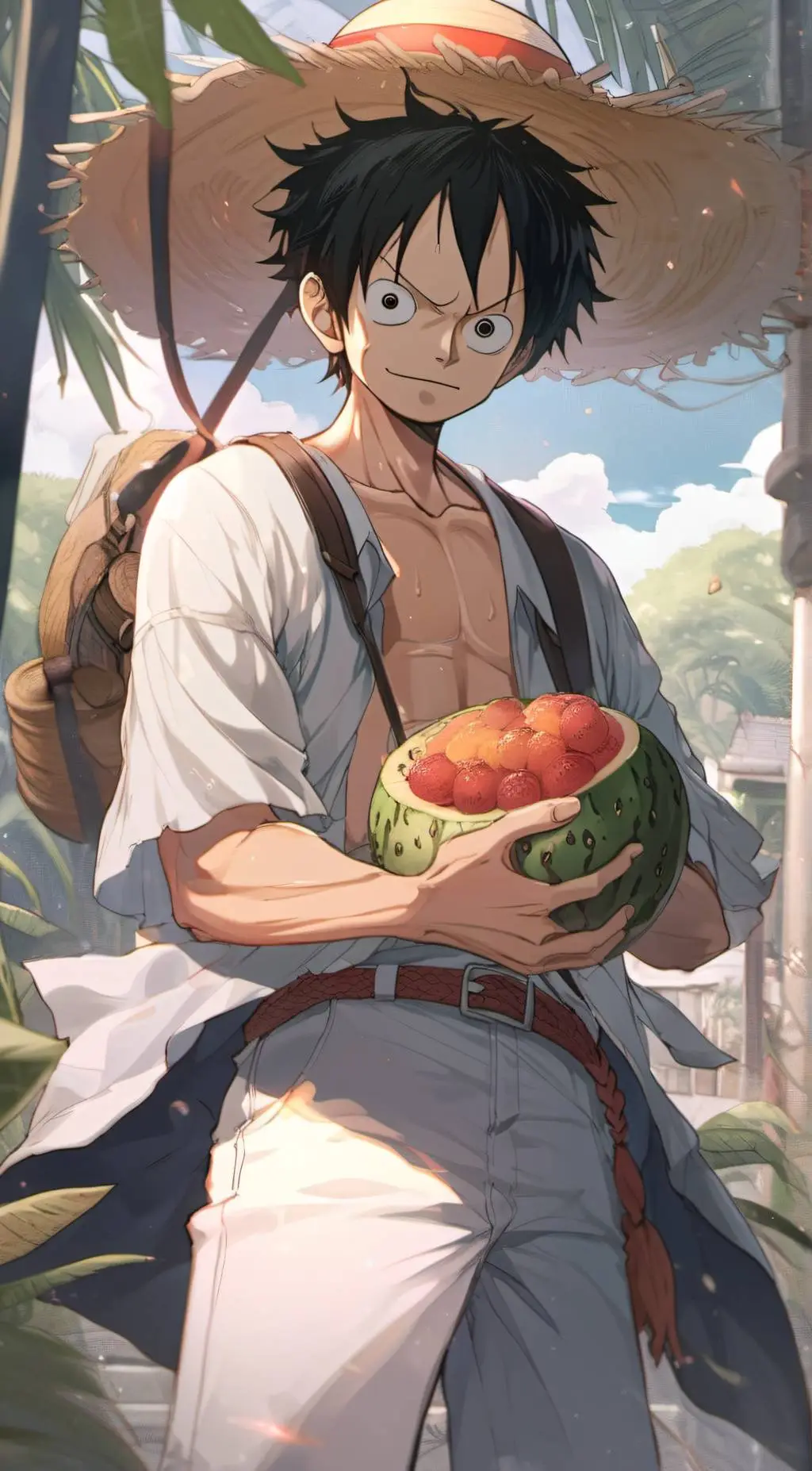 ai character: One piece RPG background