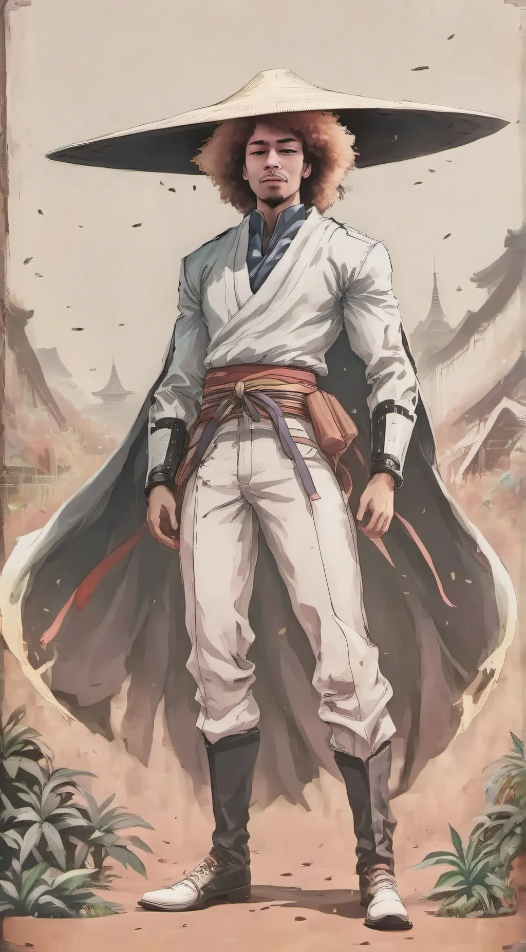 ai character: Raiden background