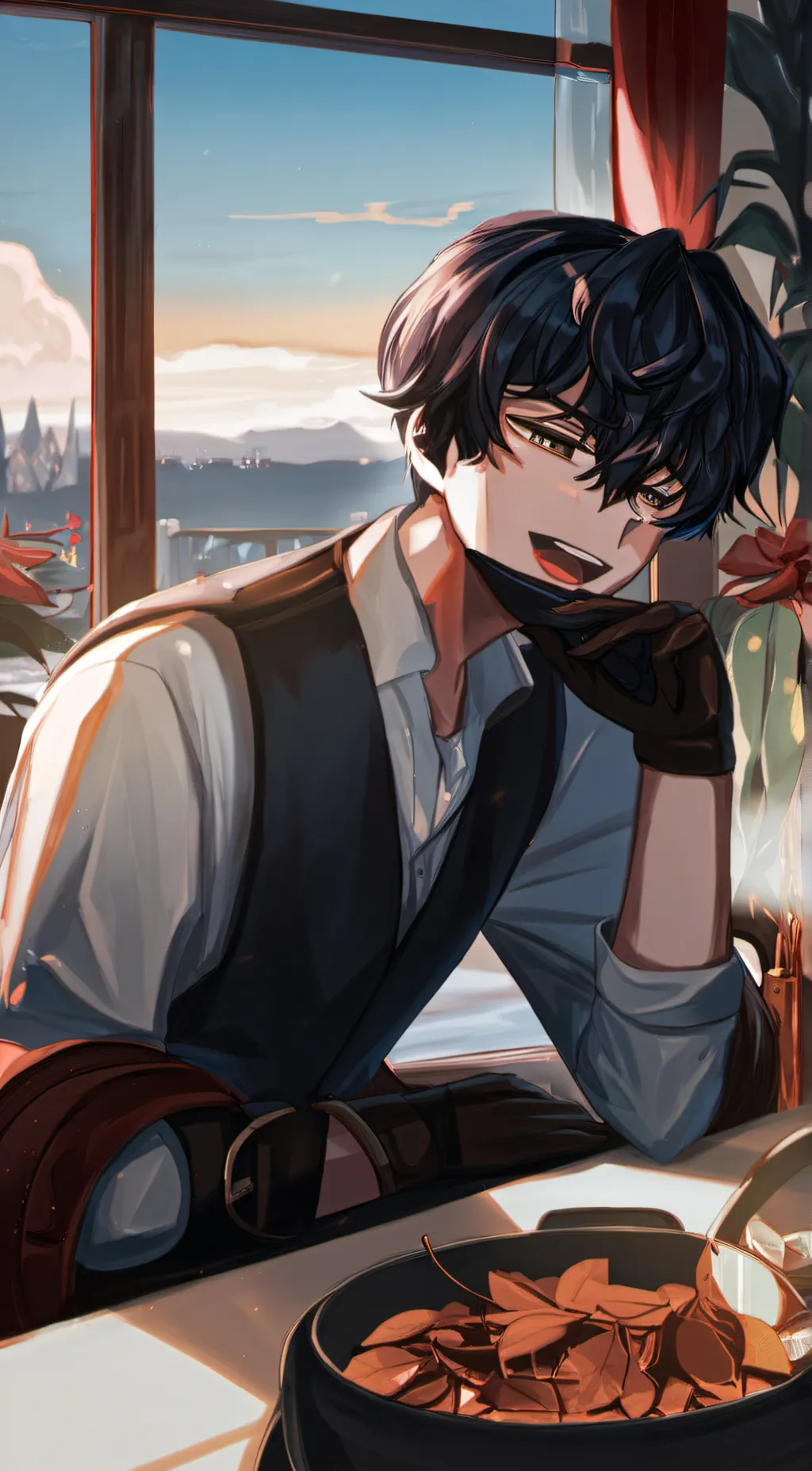 ai character: Logan background