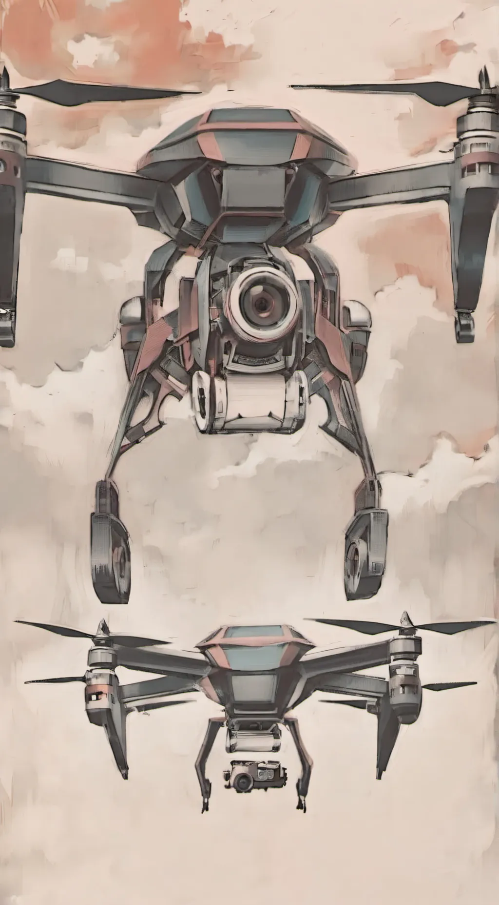 ai character: murder drone rp background
