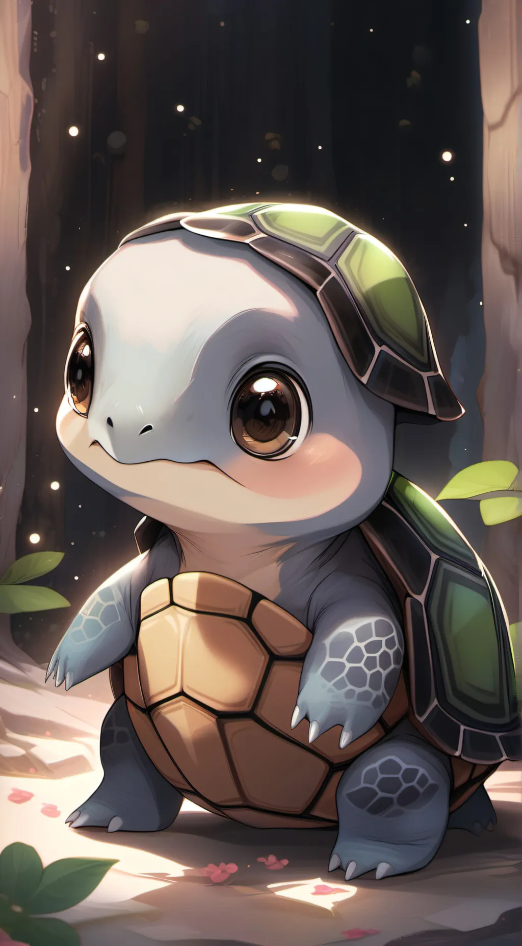 ai character: Tortletur background