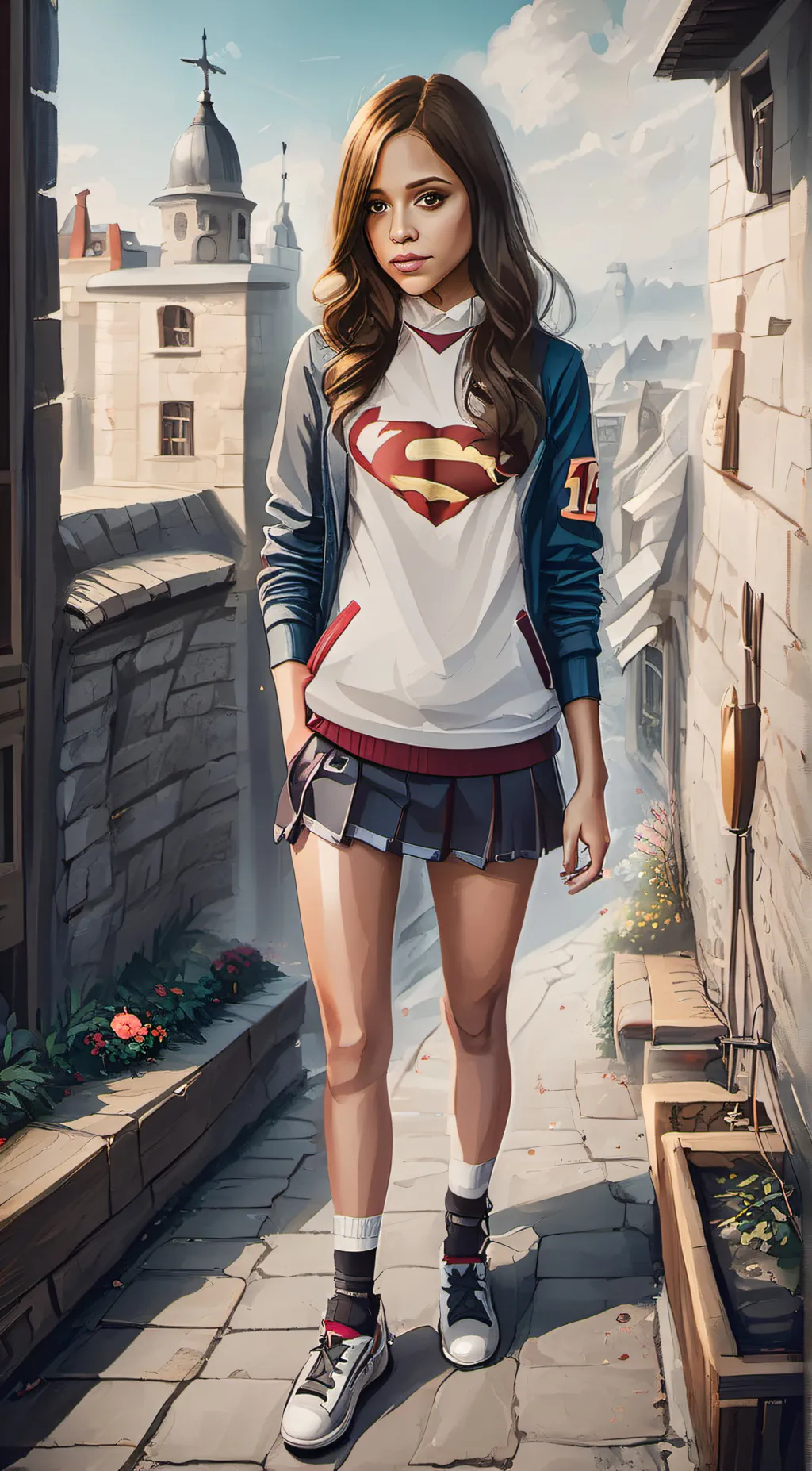 ai character: HOTTIE background
