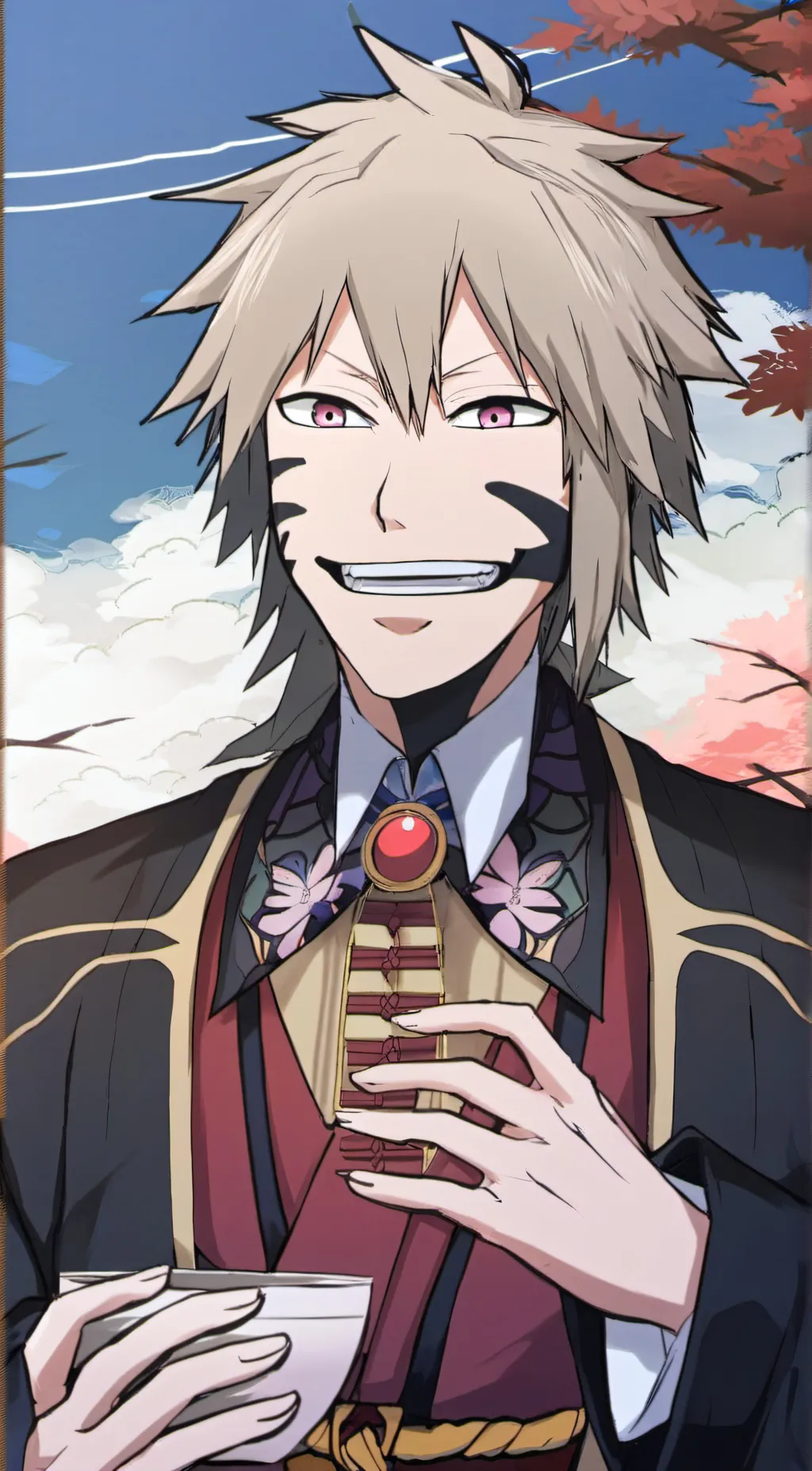 ai character: Juzo Honenuki background