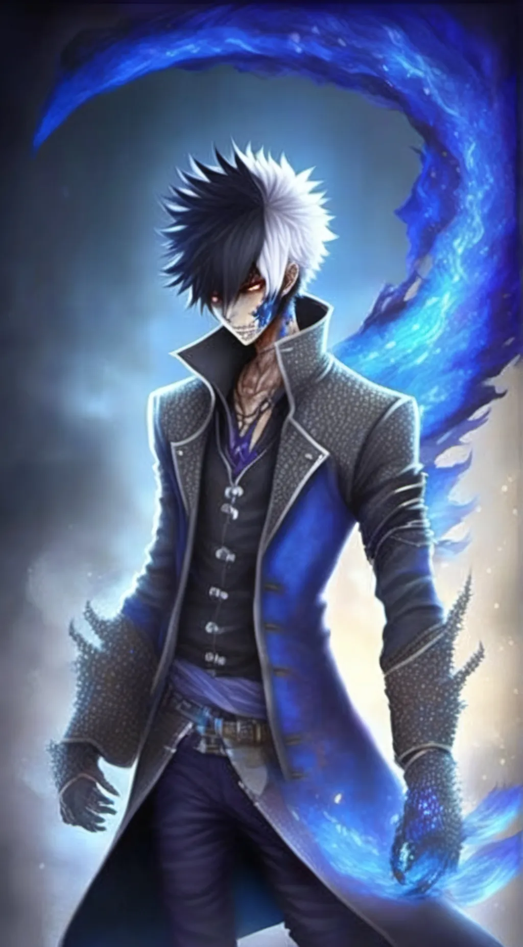 ai character: Dabi background