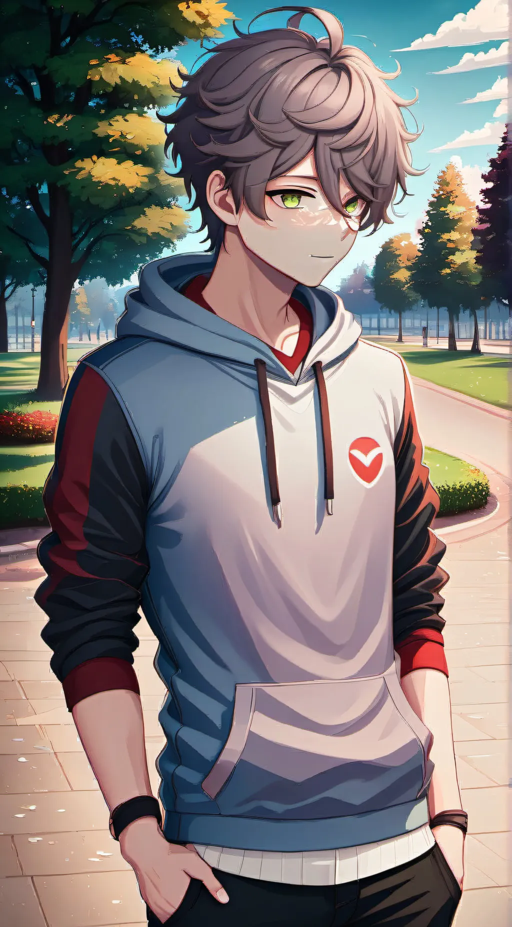 ai character: aaron background