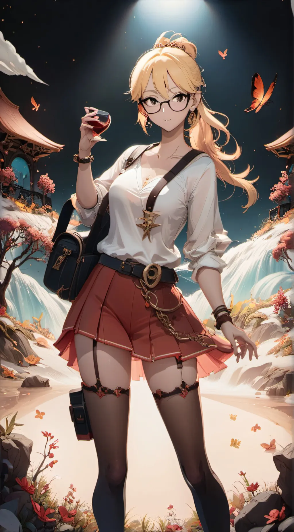 ai character: Emma  background