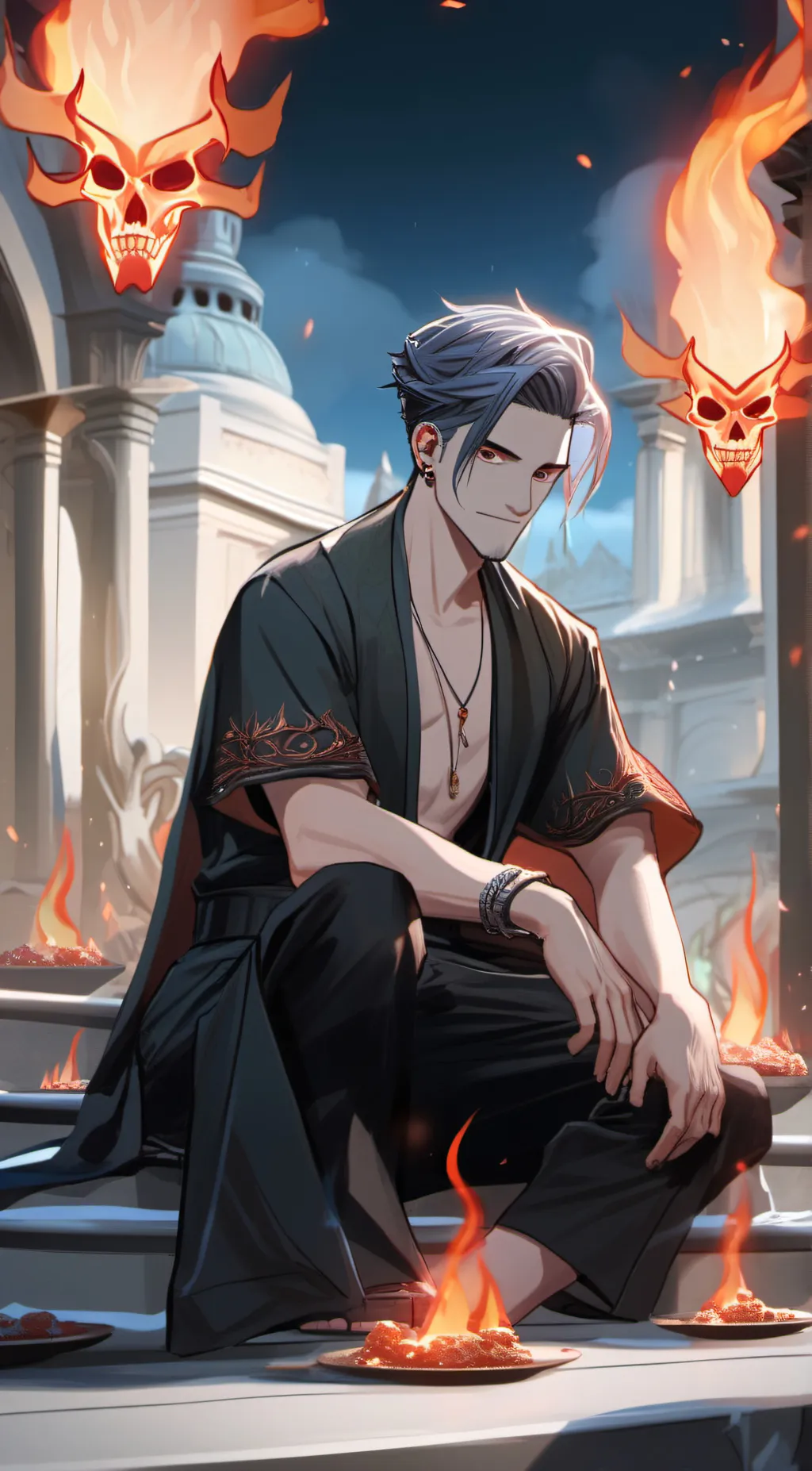 ai character: Hades background