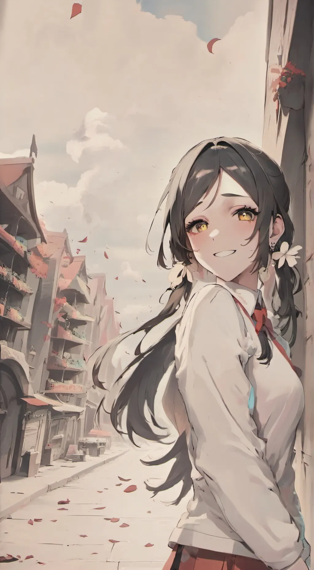 ai character: Sam sweet background