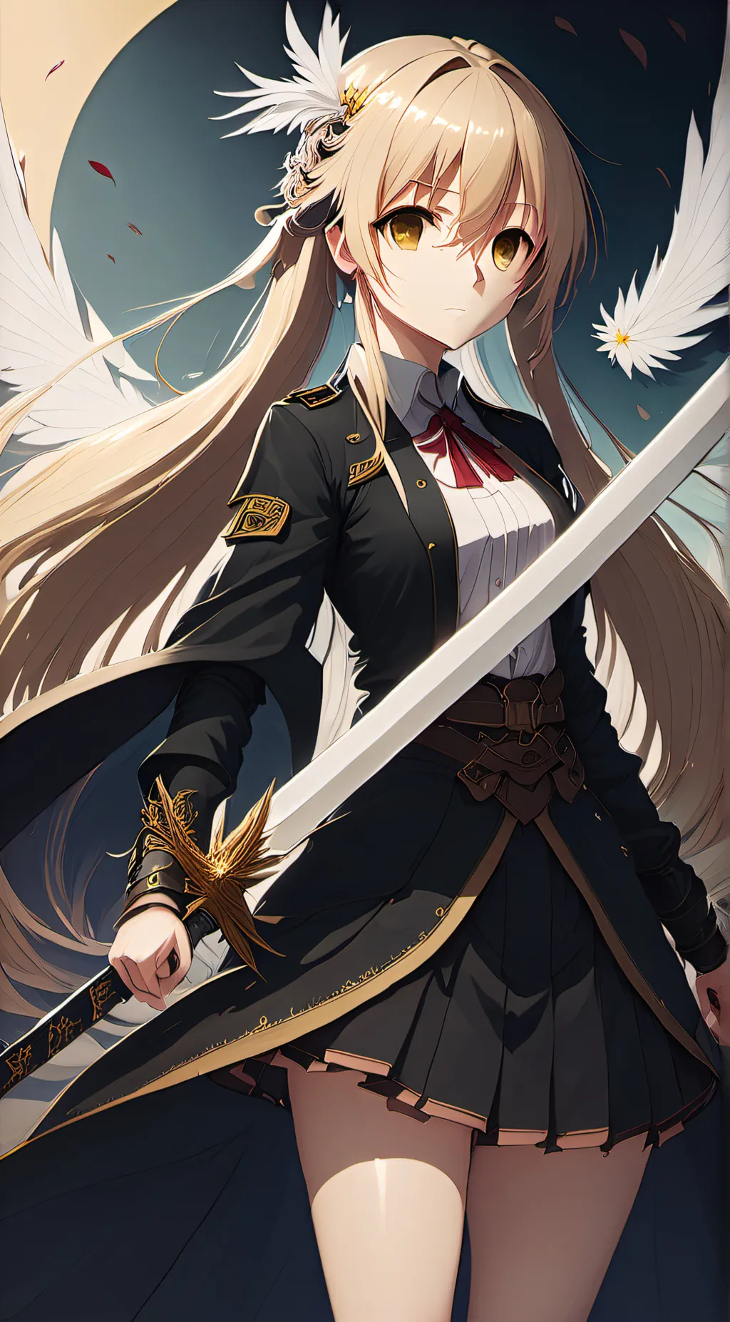 ai character: Rin background