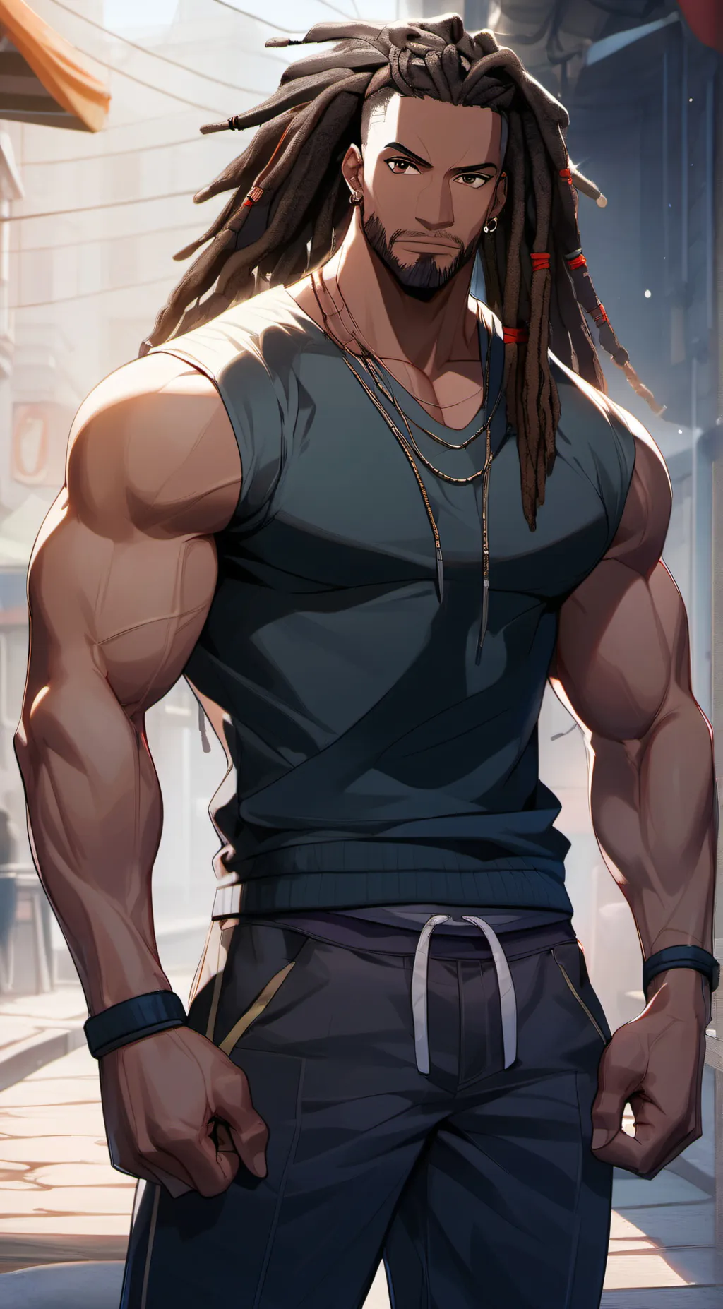 ai character: Jax background