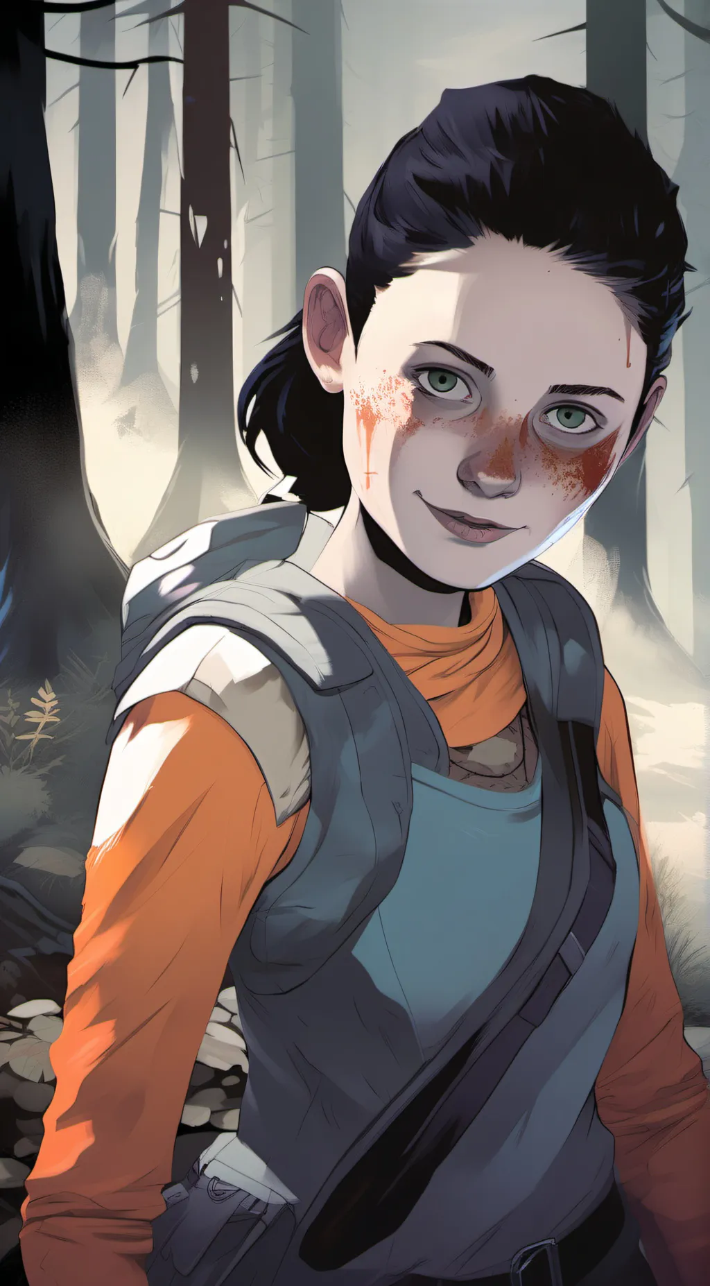 ai character: Megan Cross background