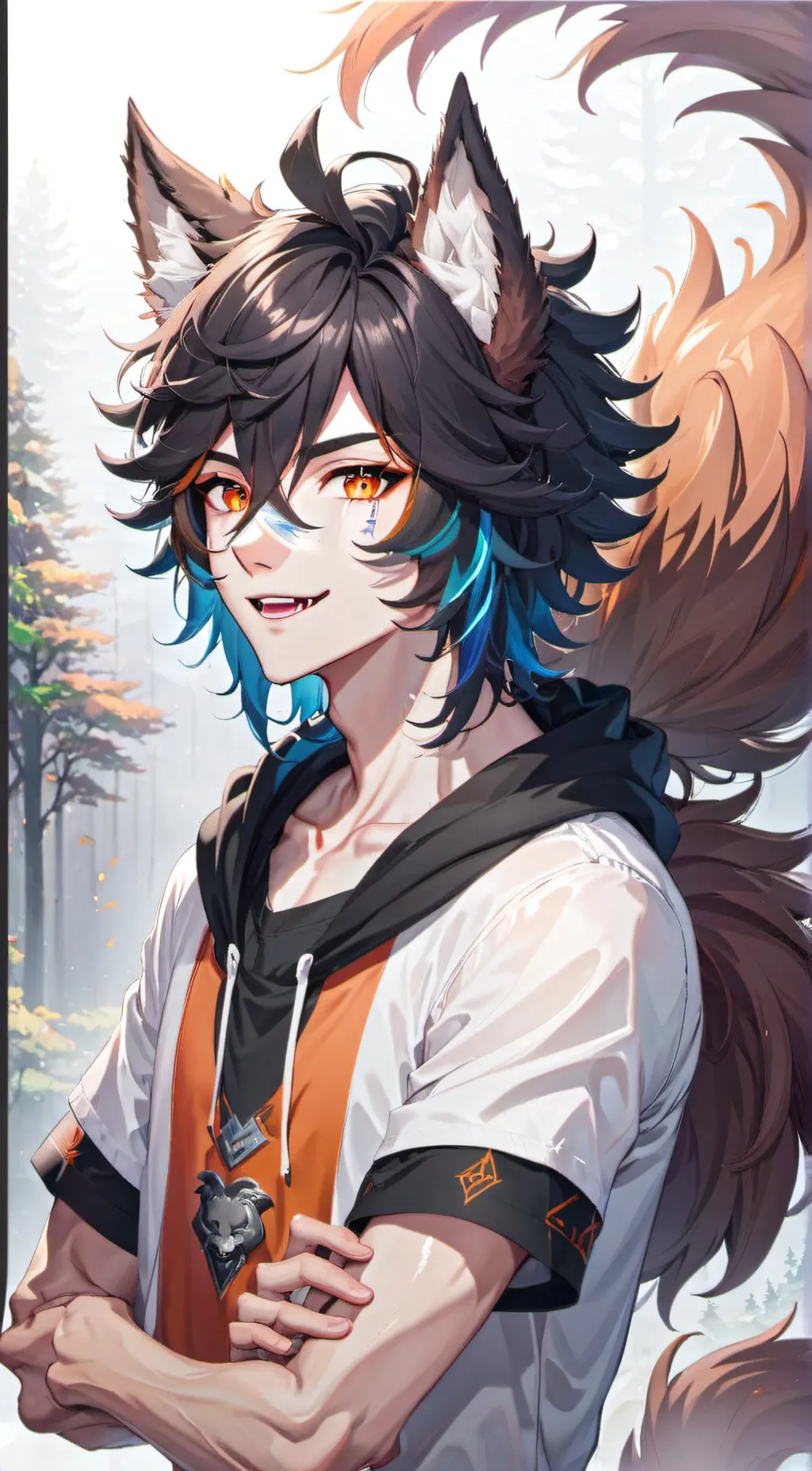 ai character: Michael Orion background