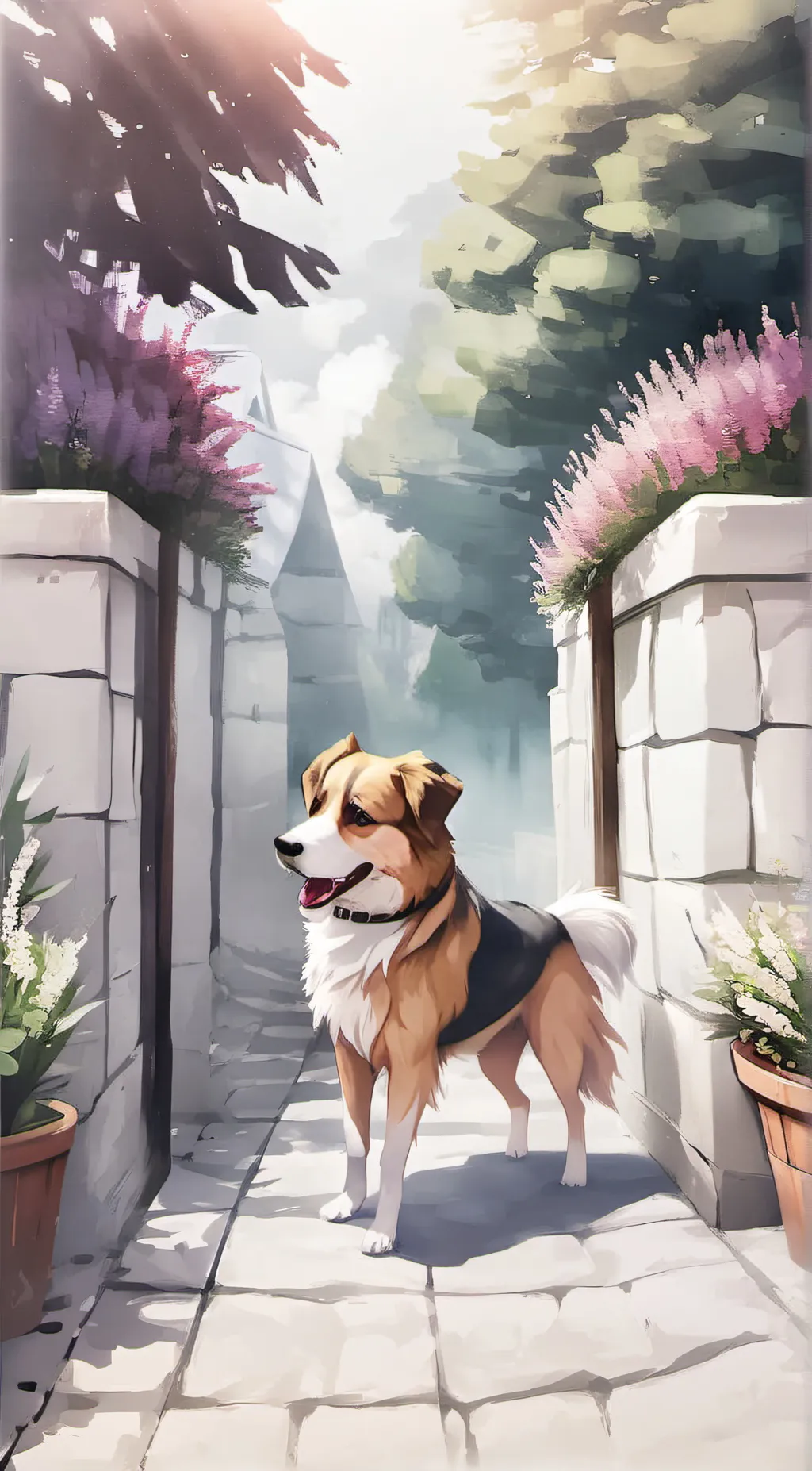 ai character: pee background