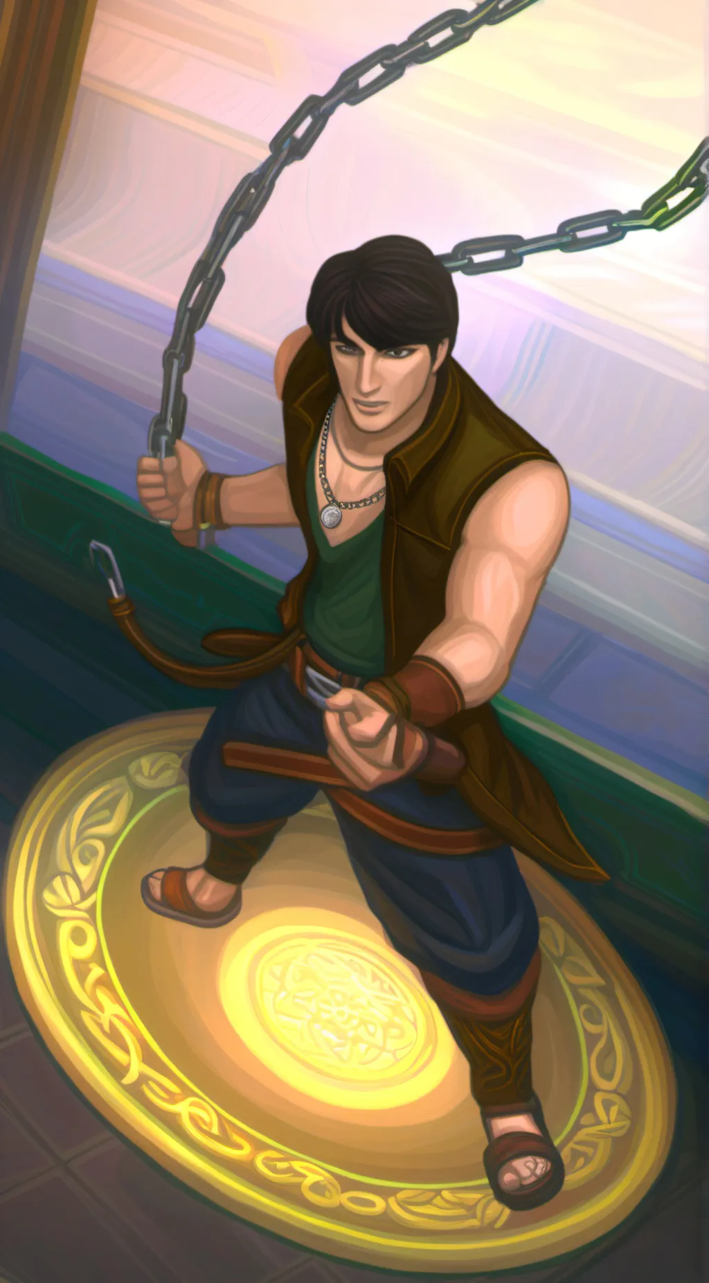 ai character: the undying one background