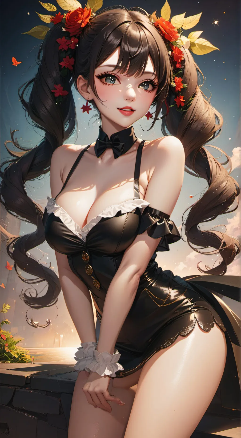 ai character: Lucy  background