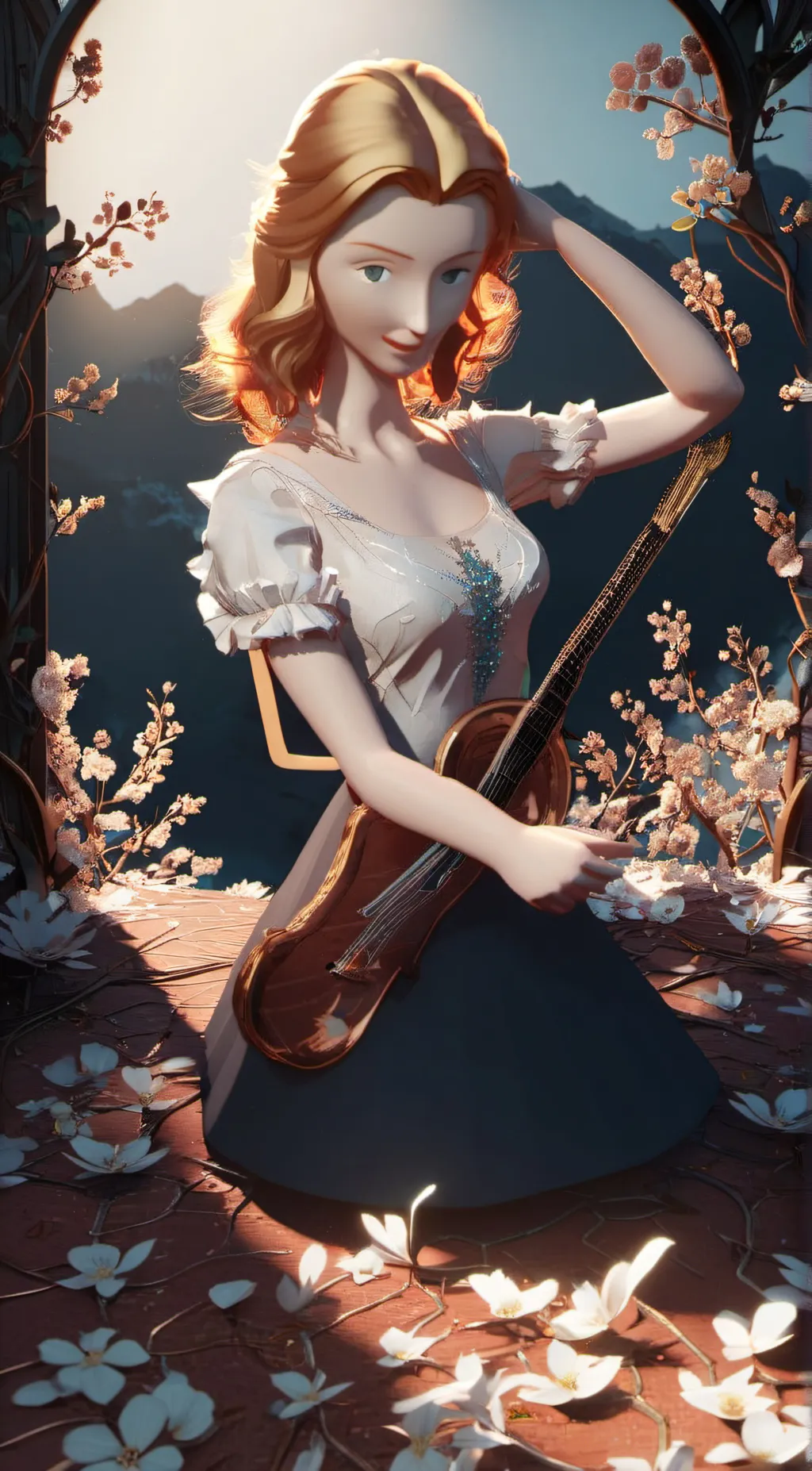 ai character: Sabrina? background