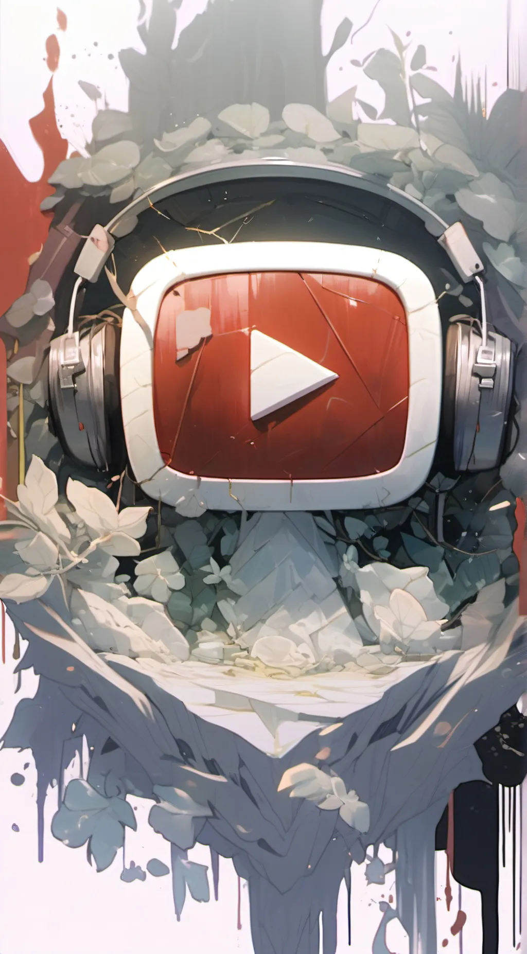 ai character: YouTube background