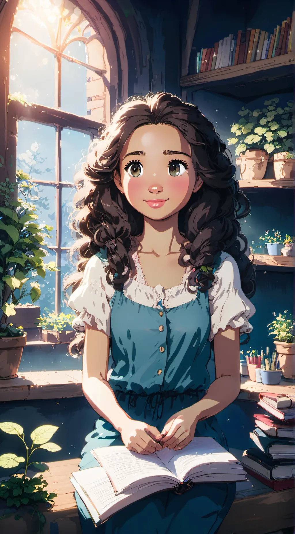ai character: jasmine  background