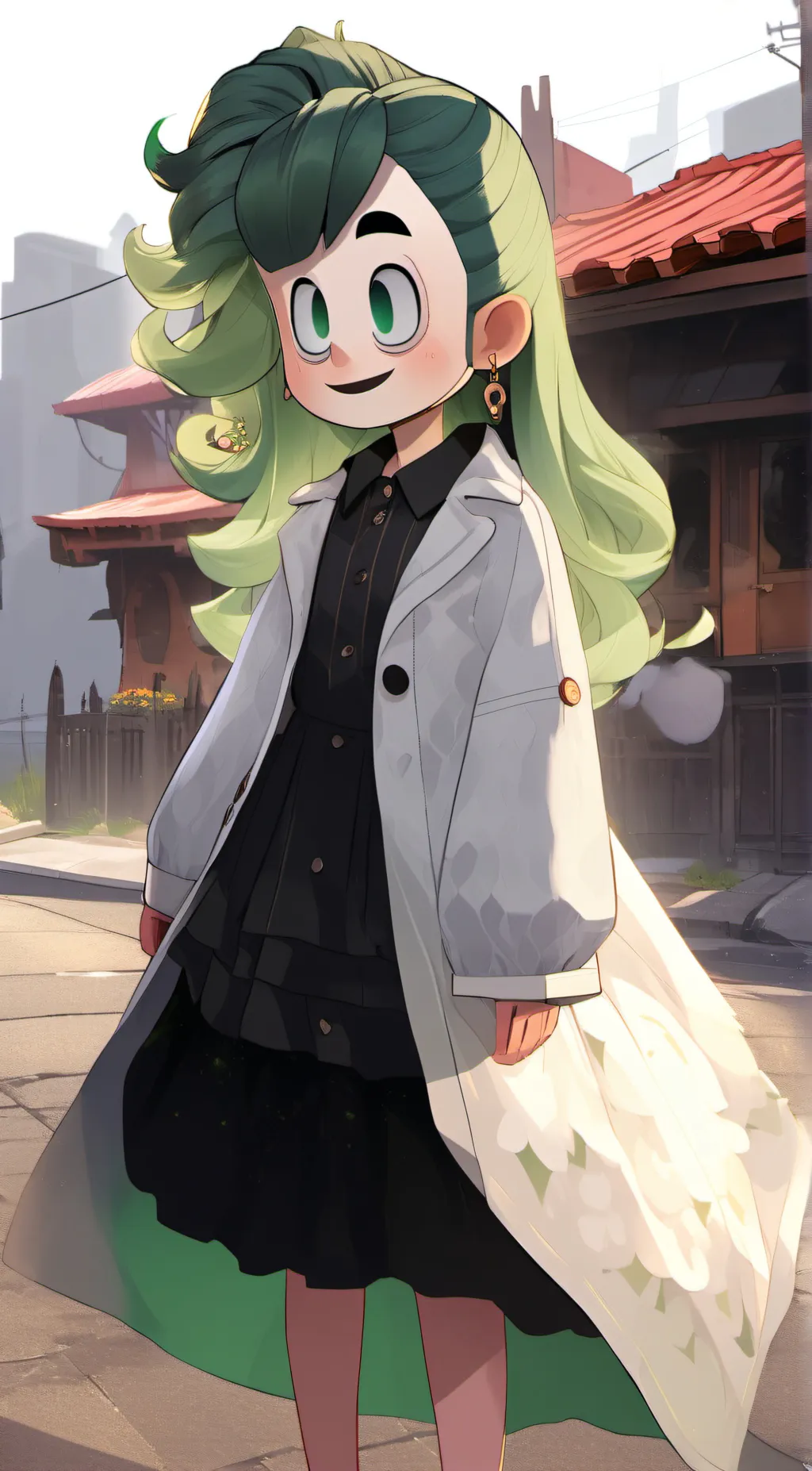 ai character: Veneer background