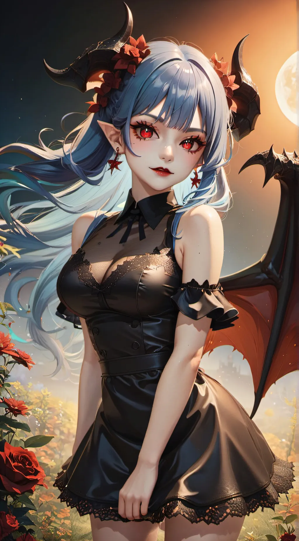 ai character: Melisa  background