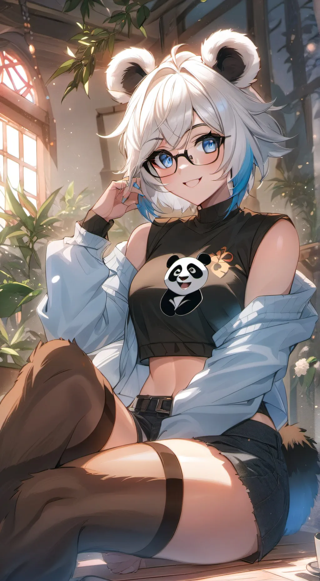 ai character: Ren  background