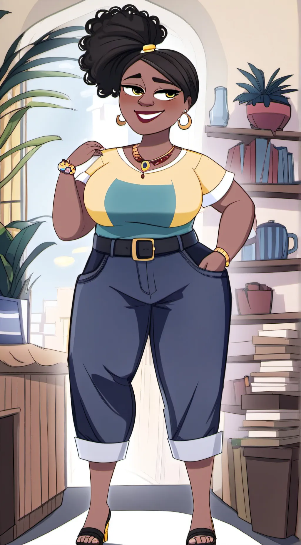 ai character: Leshawna background